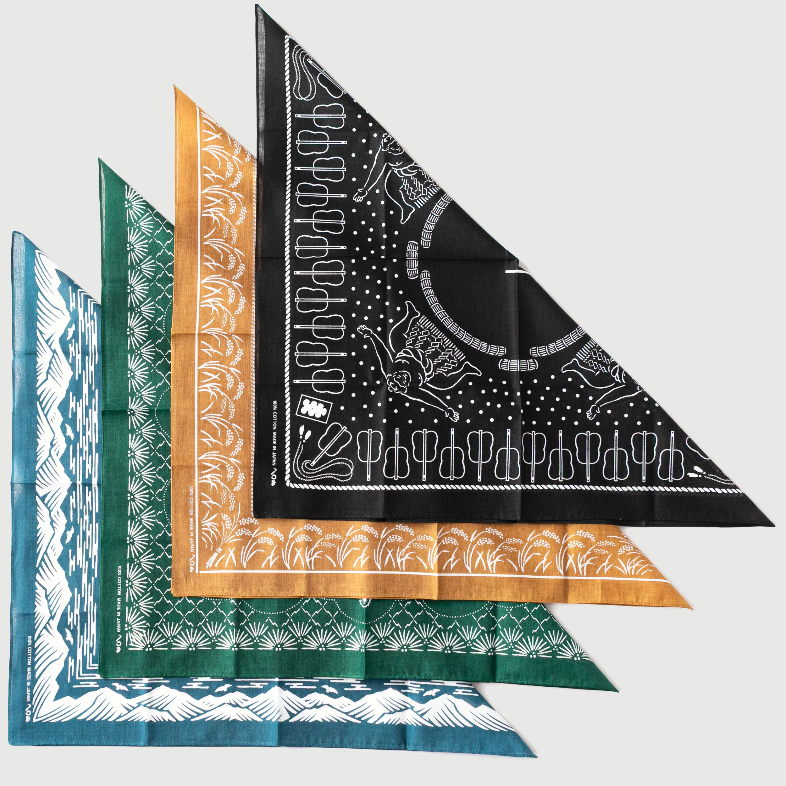 Japanese Classic Pattern (WAGARA) Bandanas - Image 31