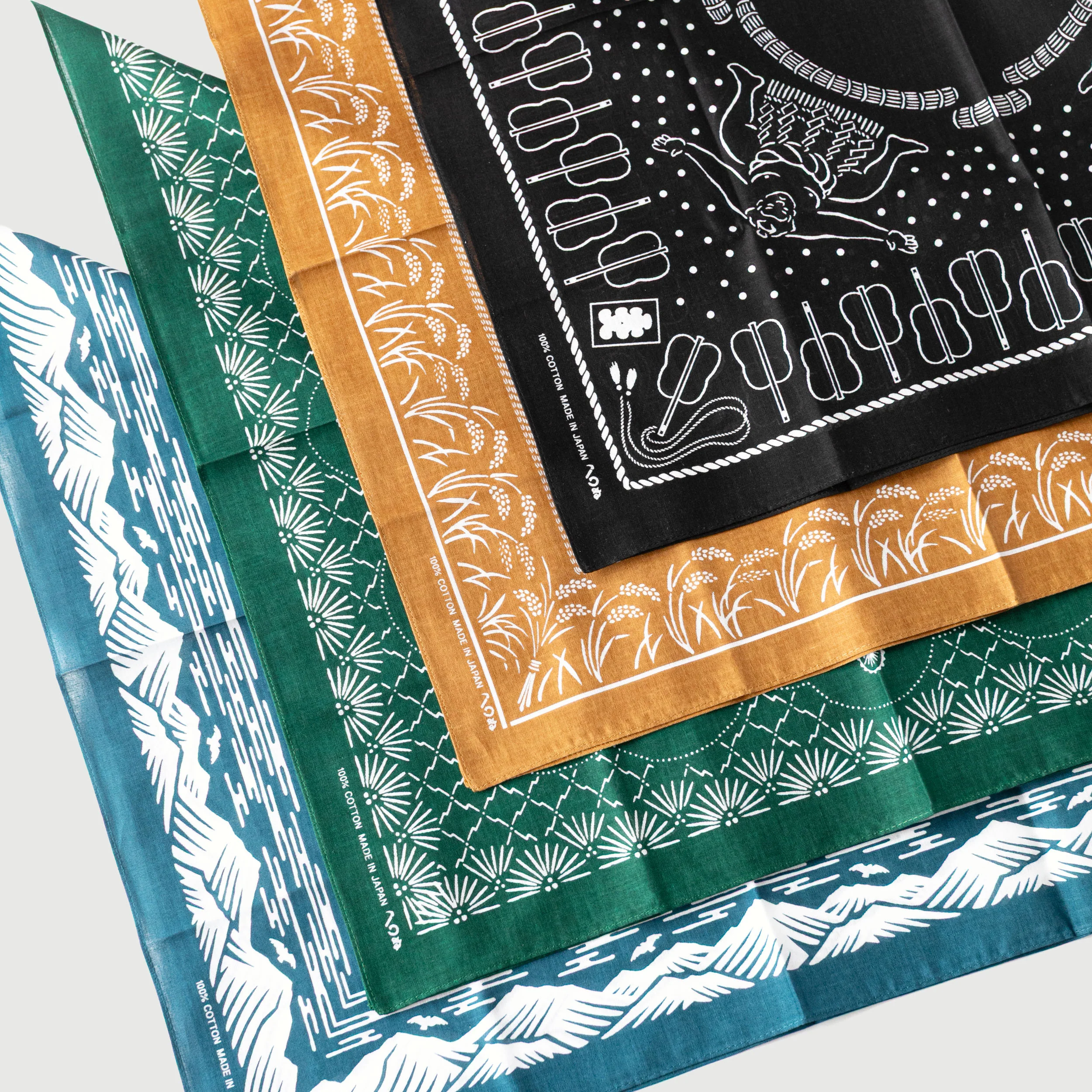 Japanese Classic Pattern (WAGARA) Bandanas - Image 32