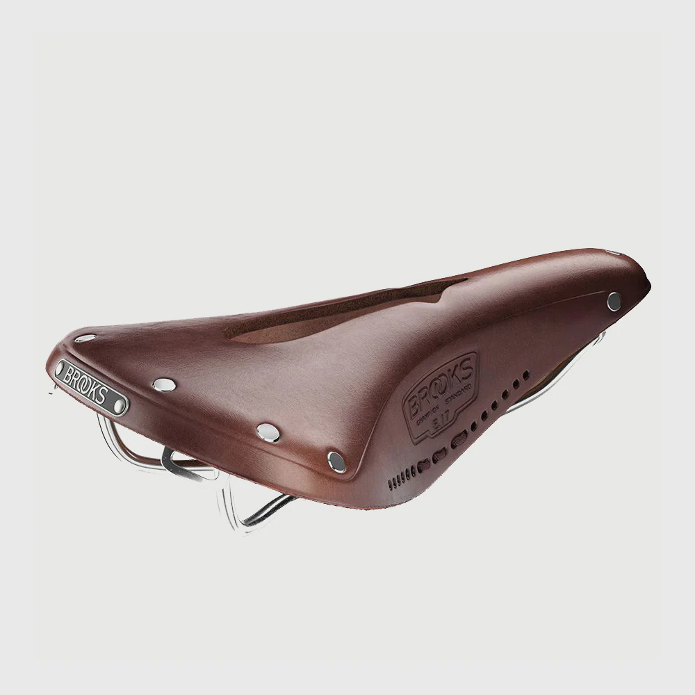 Ex-Display B17 Carved Saddle Brown - Image 4
