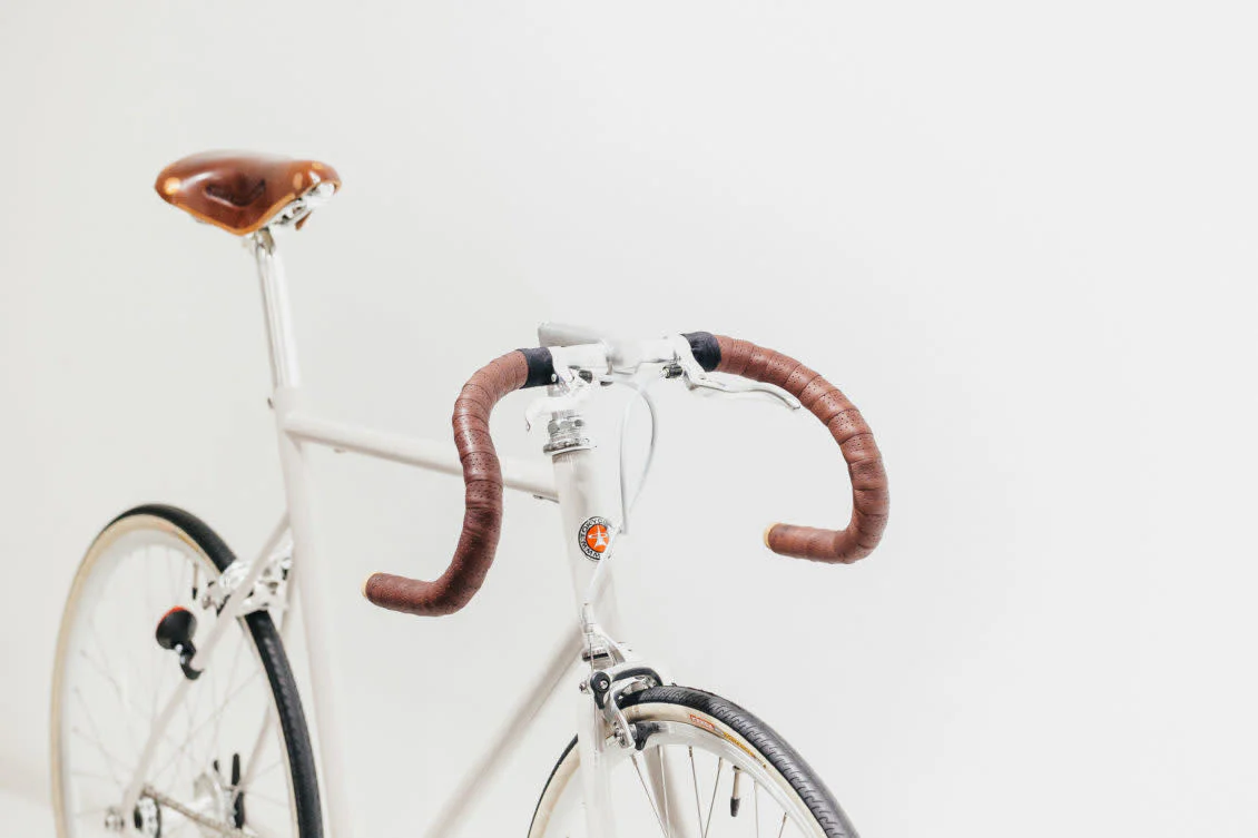 Leather Handlebar Tape with Cork - Image 4