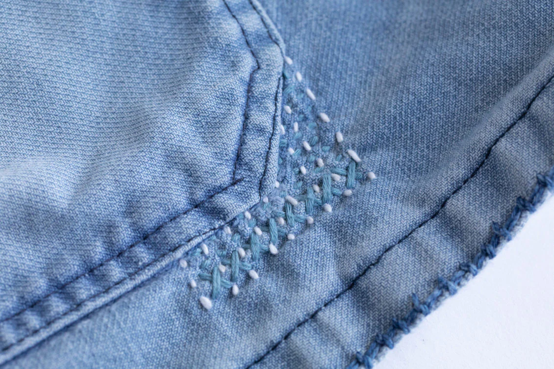 Indigo Dyed Sashiko Thread (Thick) - Image 7