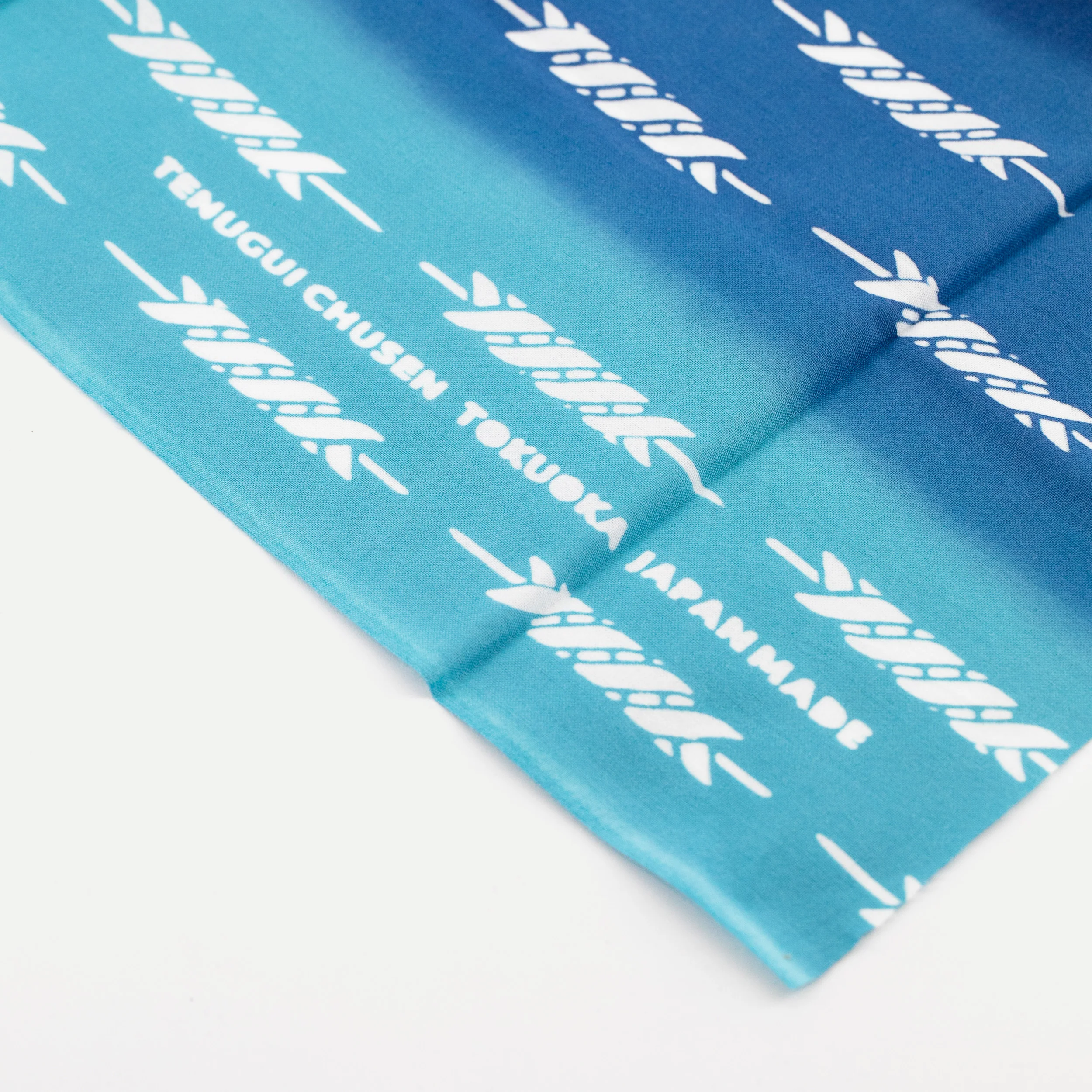 Chusen Indigo Dyed Tenugui - Image 4