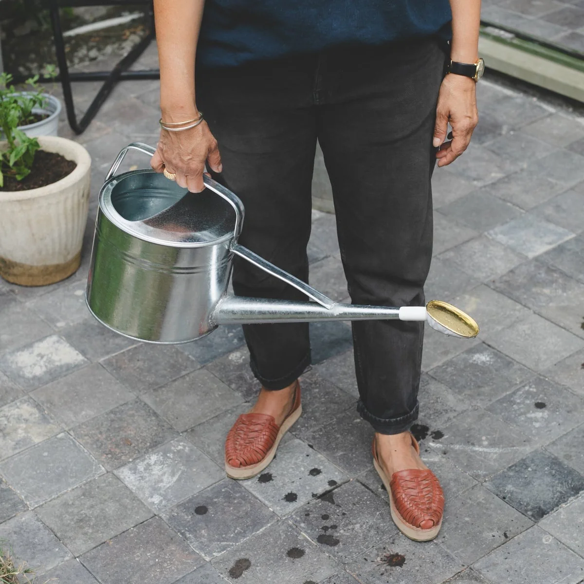 Galvanised Watering Can - Image 10