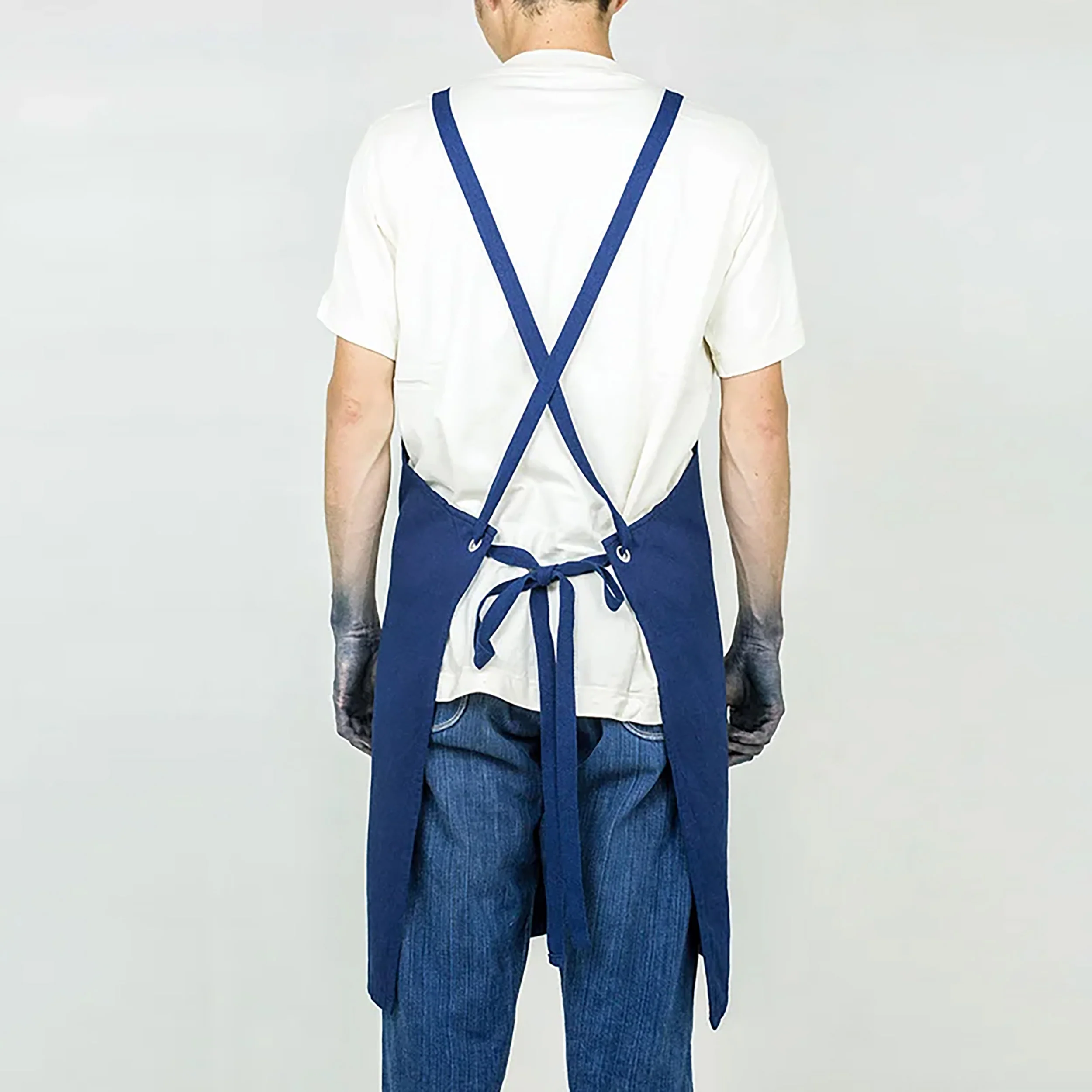Dark Indigo Apron - Image 6
