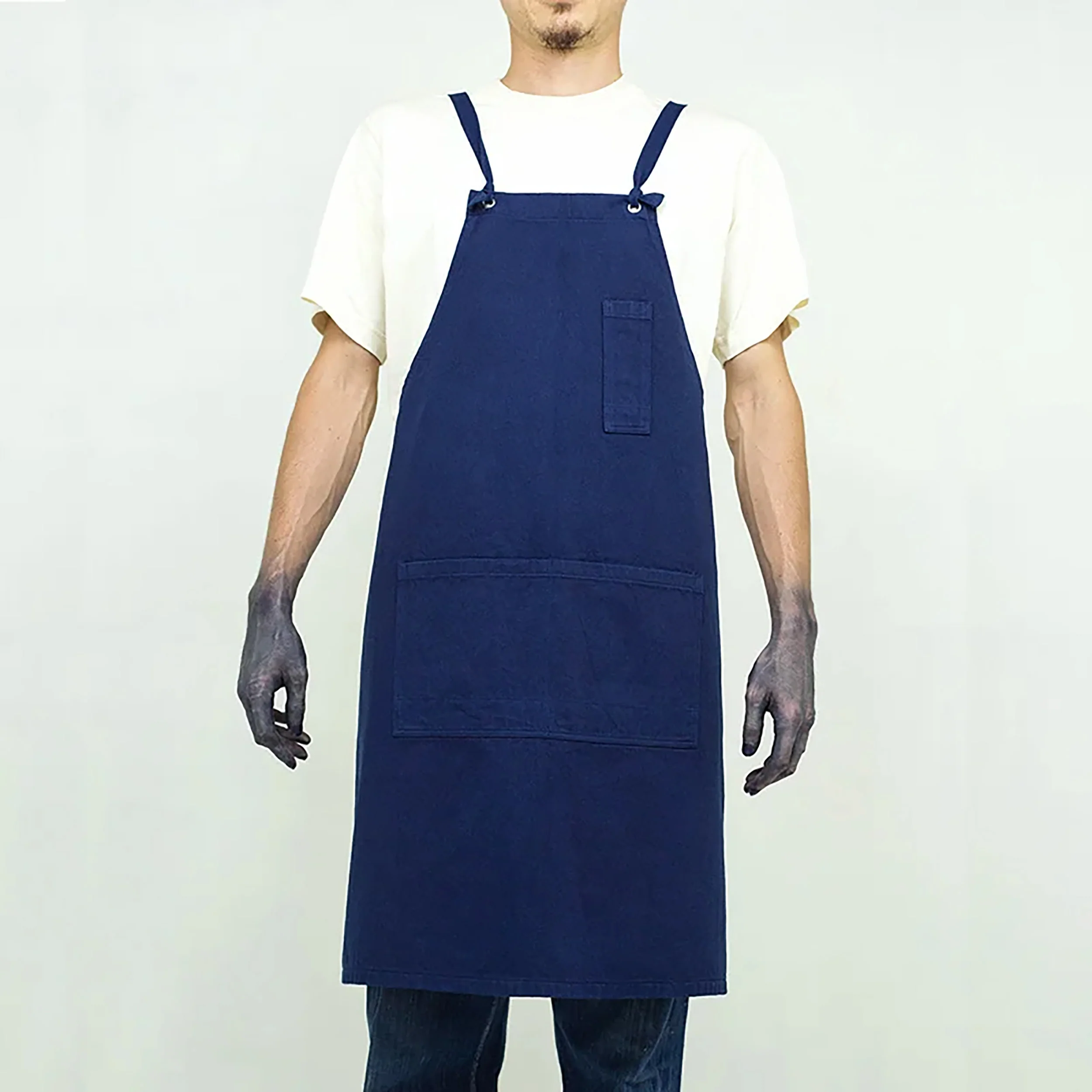 Dark Indigo Apron - Image 7