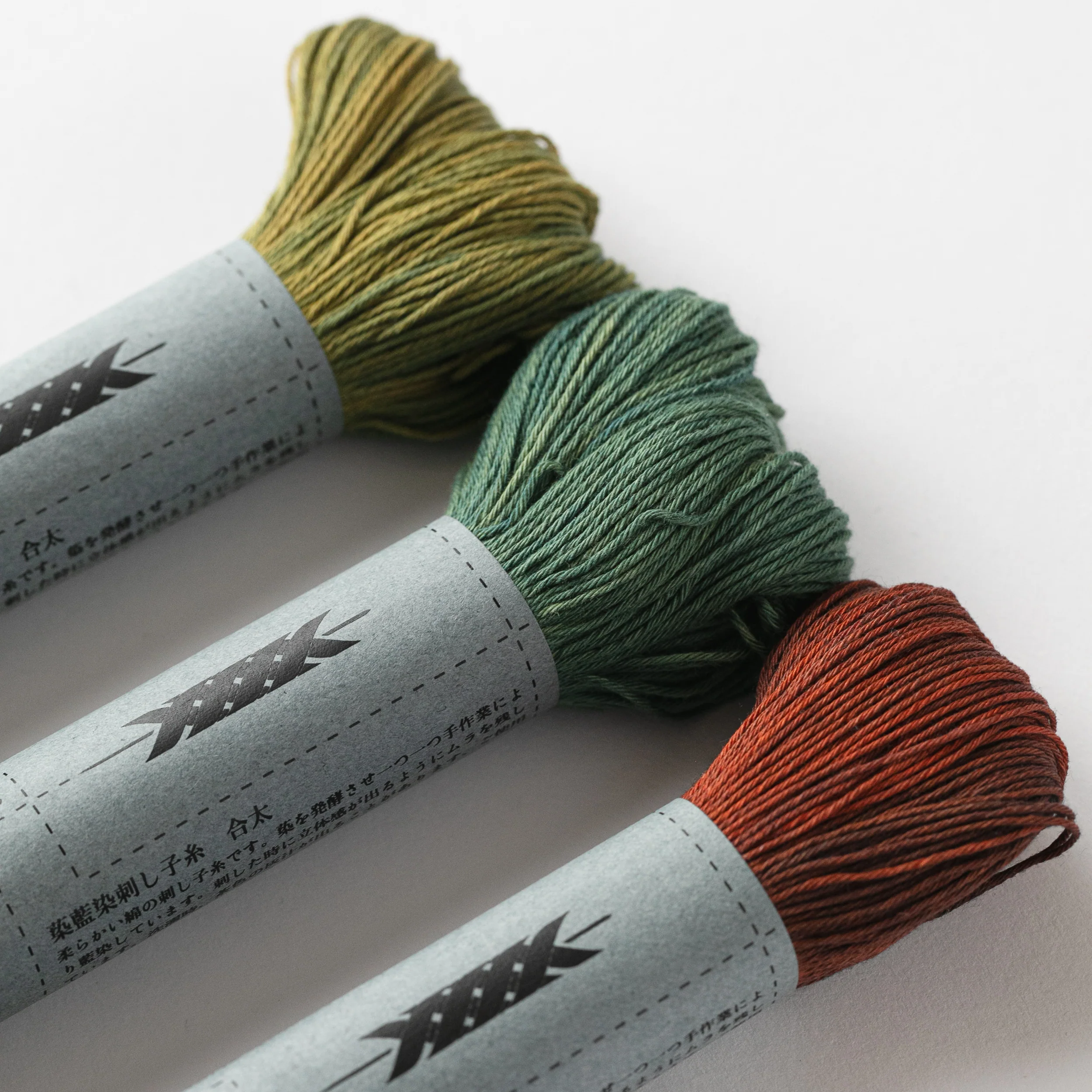 Over-Dyed Sashiko Thread (Thick) 100m - Image 4