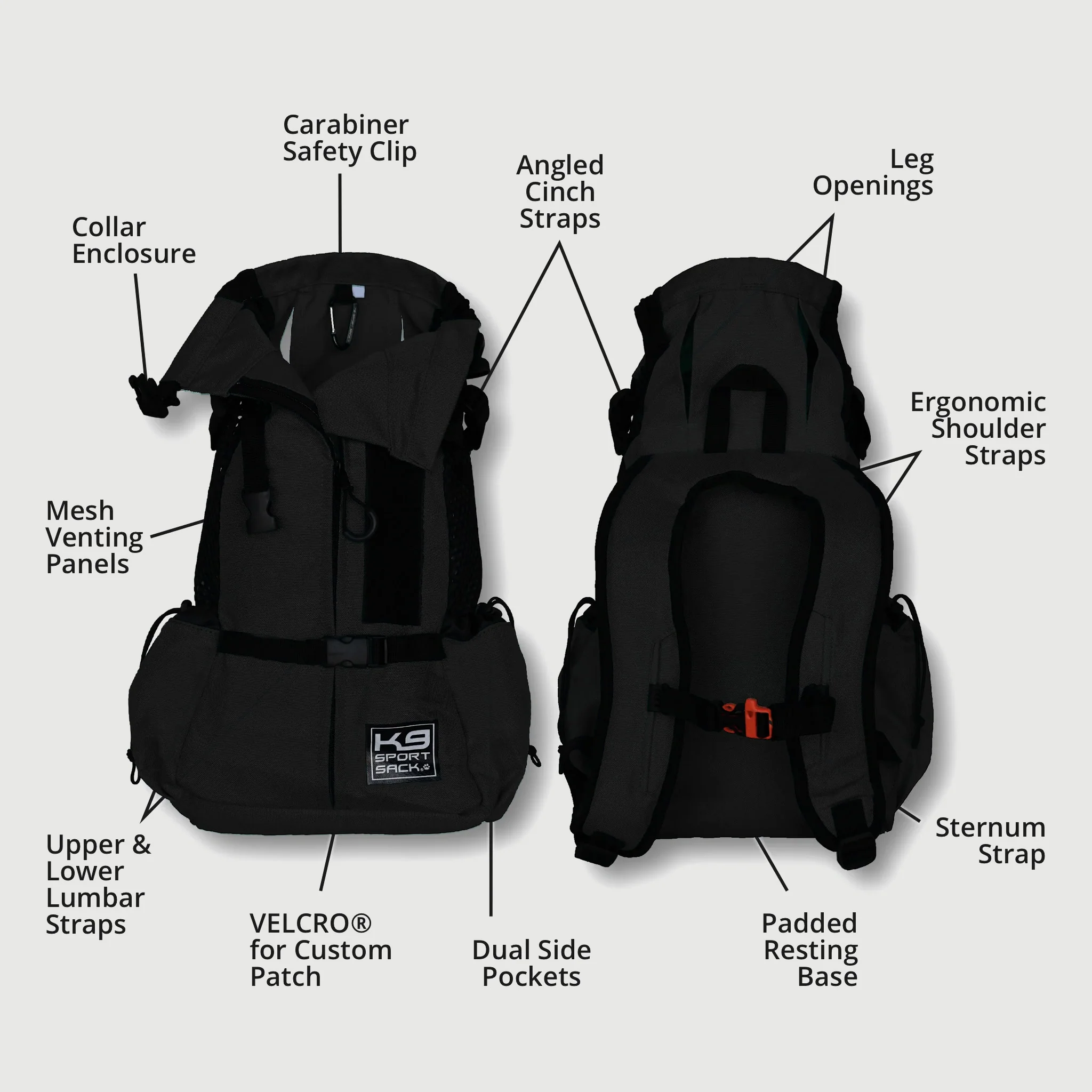 Sack® Air 2 Dog Backpack - Image 9