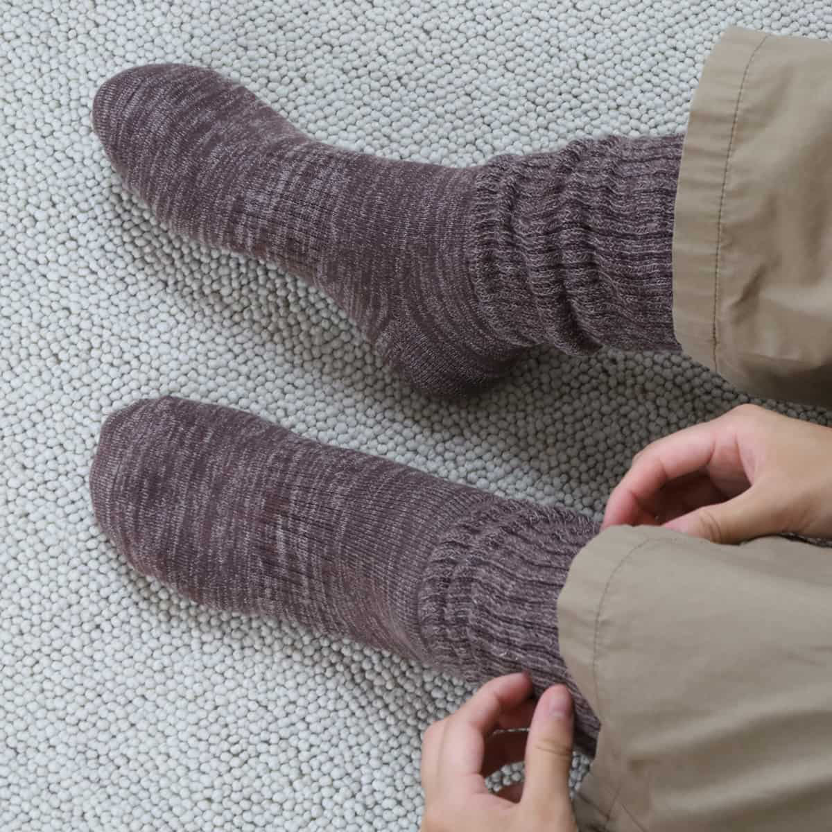 Nukui Loop Pile Socks - Image 17