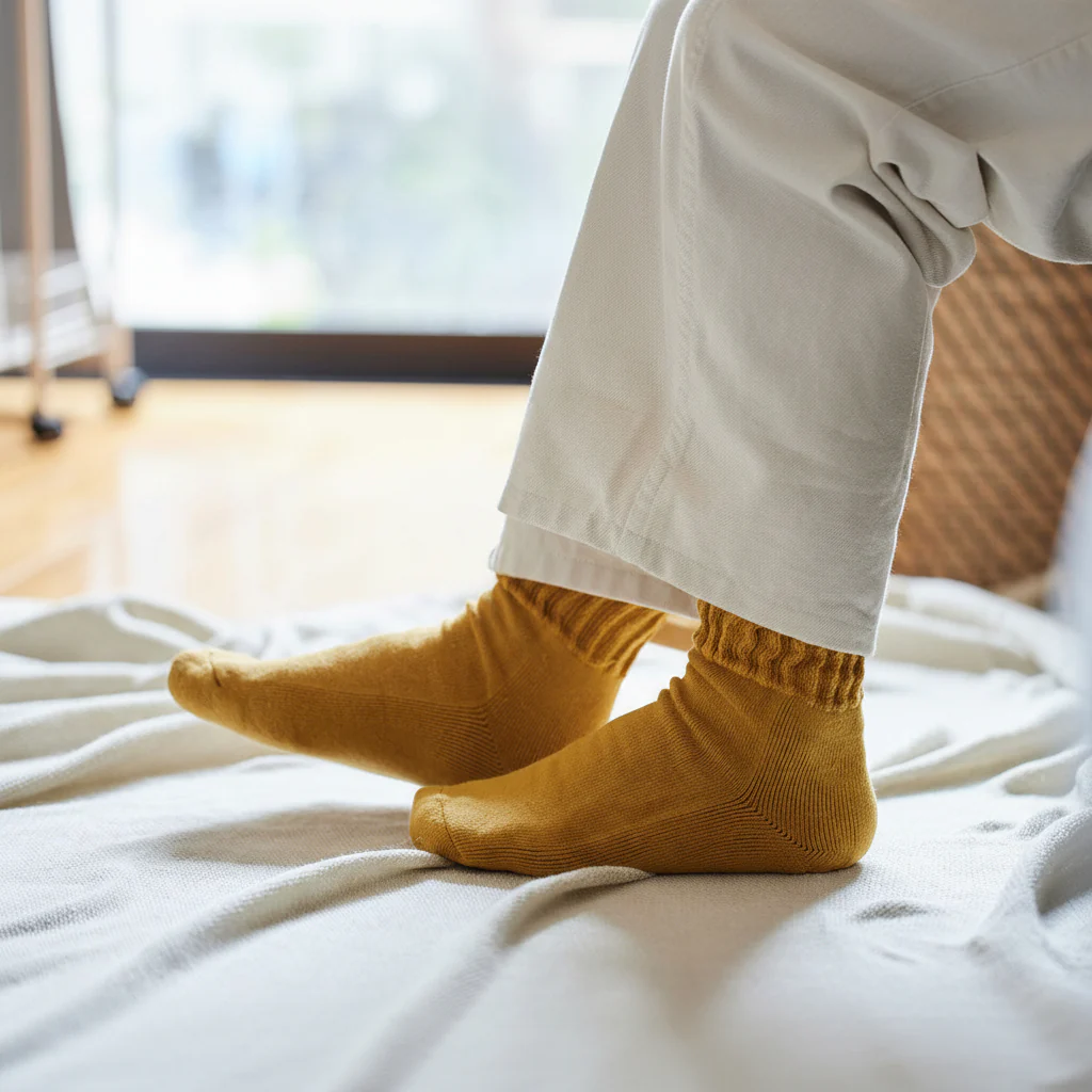 Organic Cotton Pile Socks - Image 6
