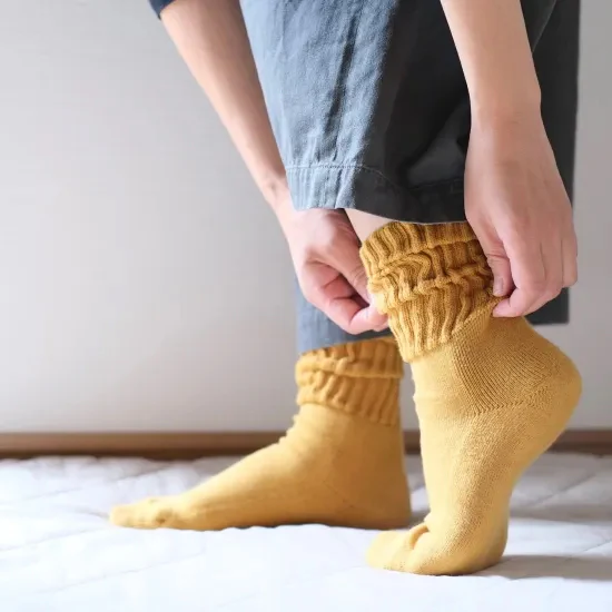 Organic Cotton Pile Socks - Image 9