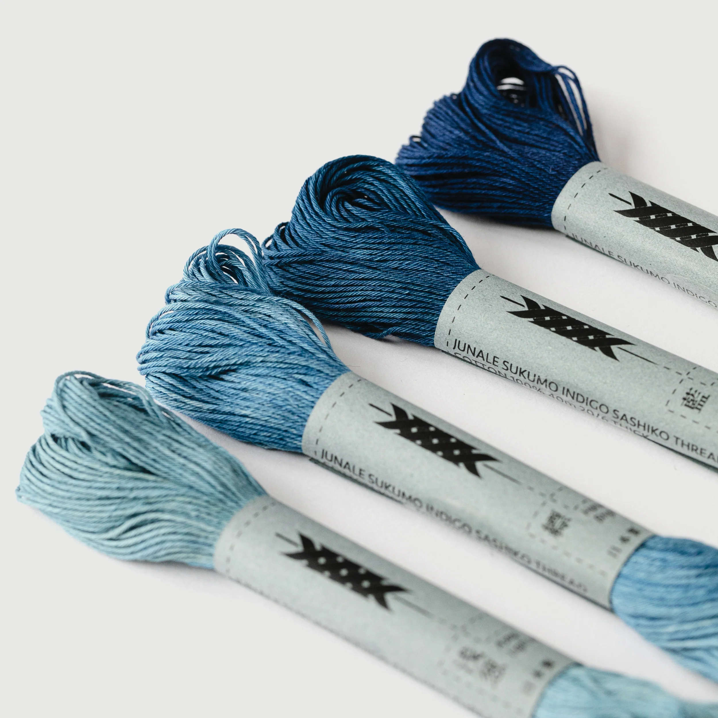 Indigo Dyed Sashiko Thread (Thick) 40m - Image 3