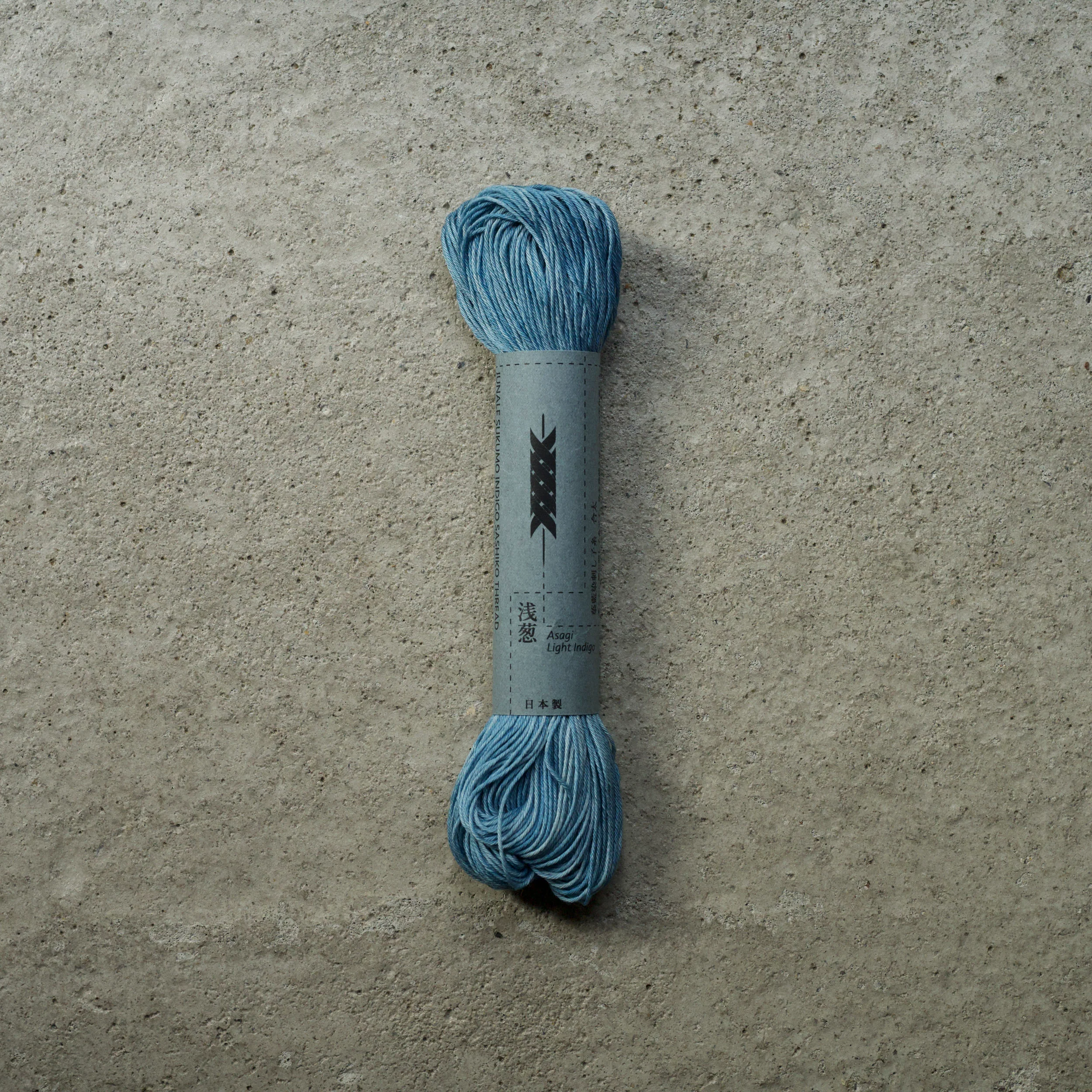 Indigo Dyed Sashiko Thread (Thick) 40m - Image 9