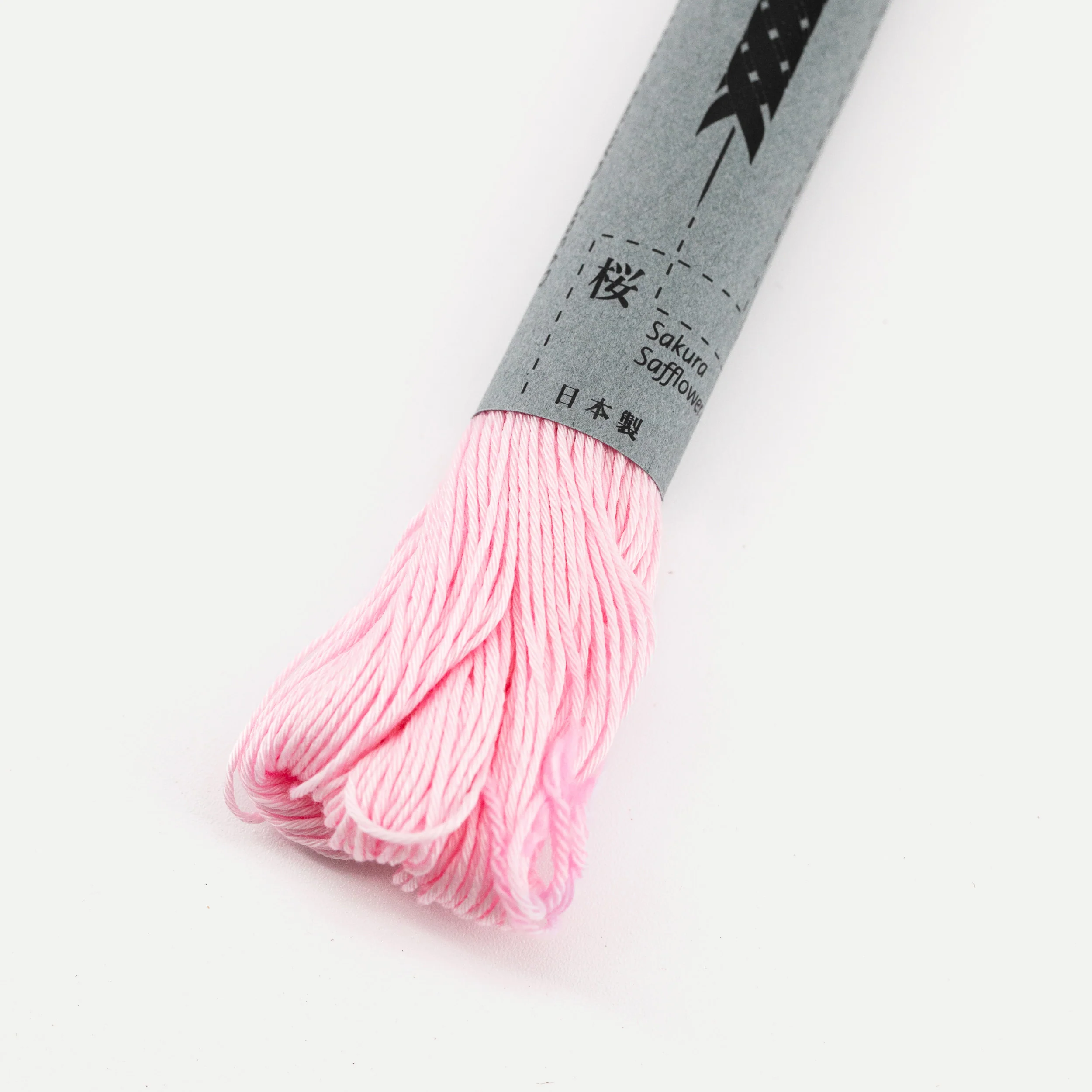 Saﬄower Dyed Sashiko Thread (Thick) 40m - Image 3