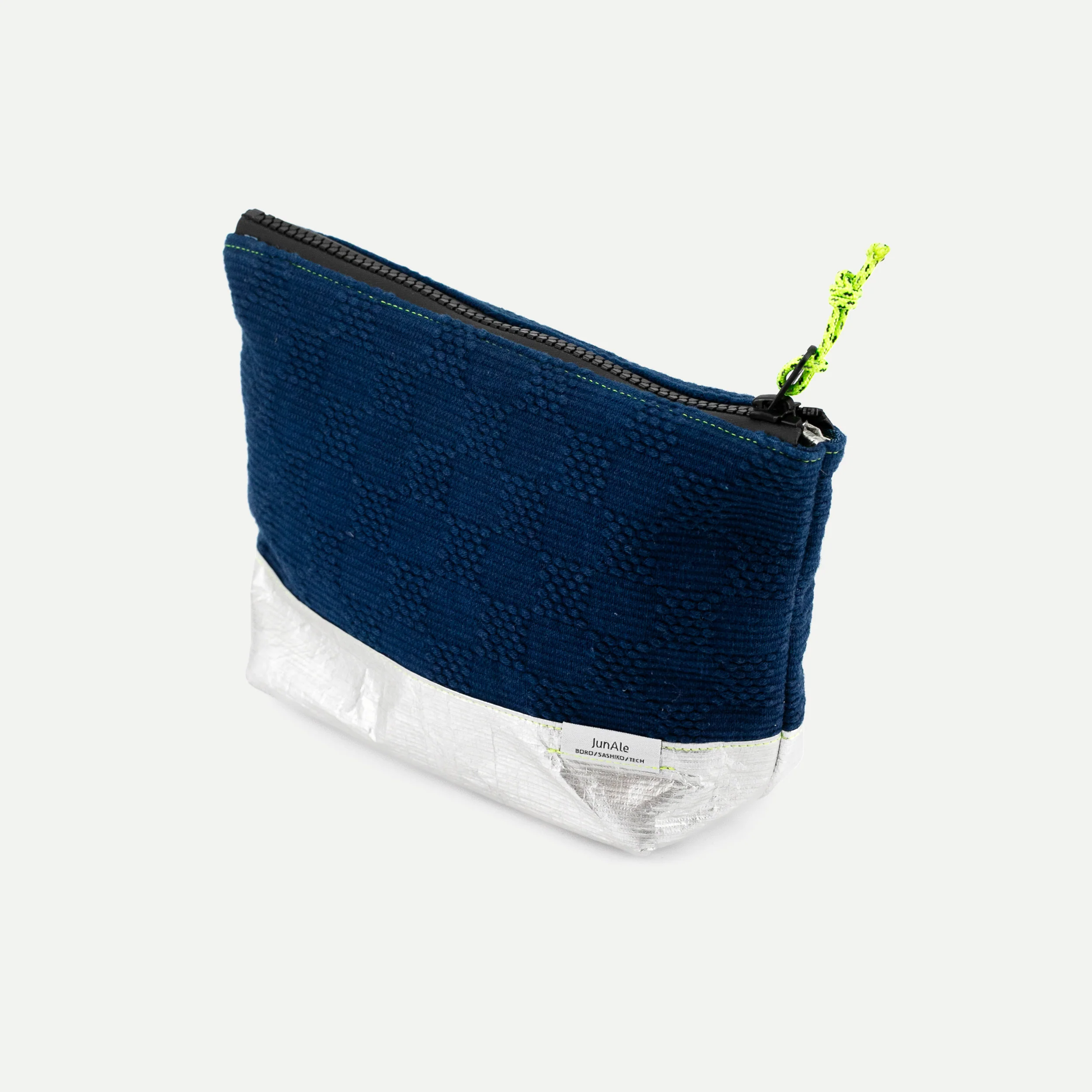 Sashiko Woven Zip Pouch - Image 3