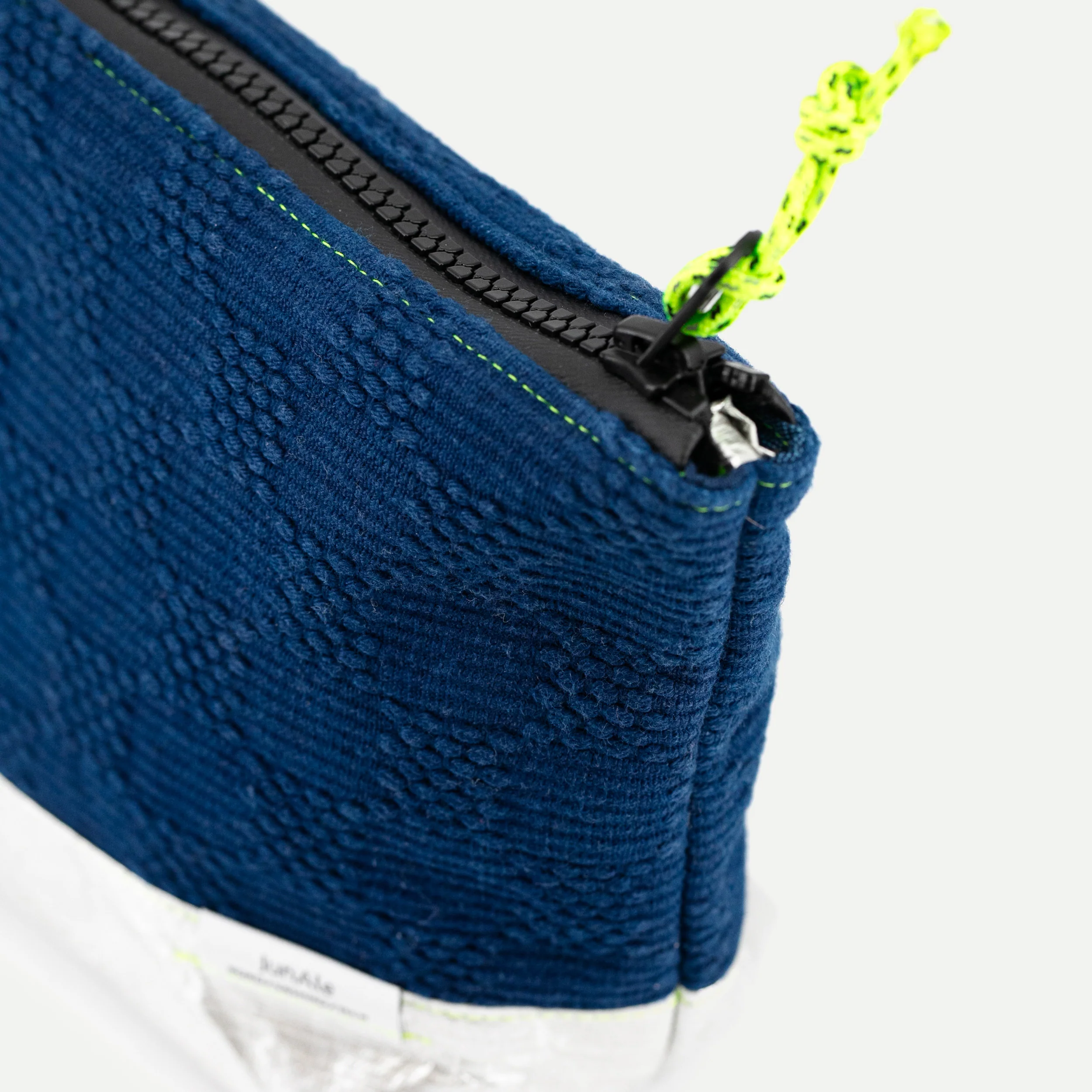 Sashiko Woven Zip Pouch - Image 4