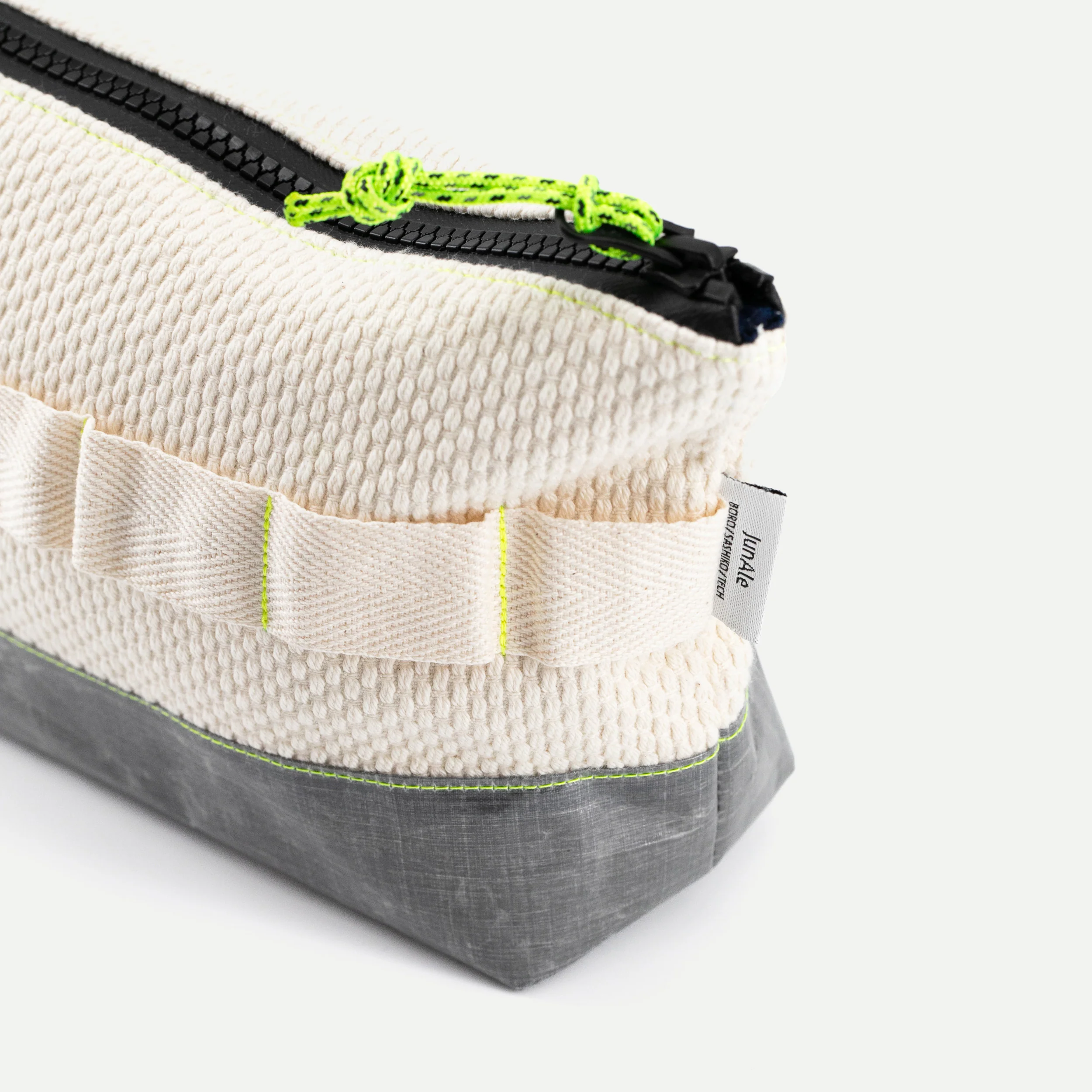 Sashiko Woven Zip Pouch - Image 8
