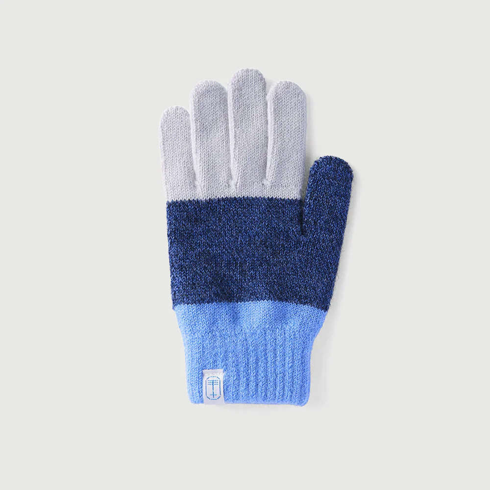 Three Tones Wool Gloves (Junior) - Image 2