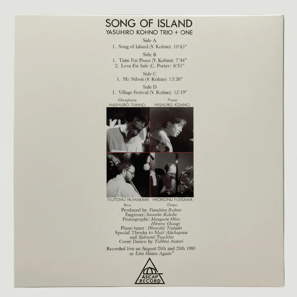 Yasuhiro Kohno Trio + One - Song of Island - Image 3